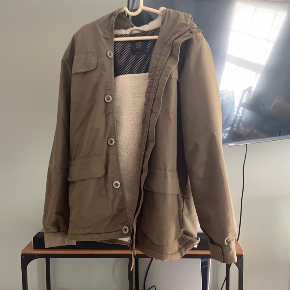 Olive Green GLOBE jacket